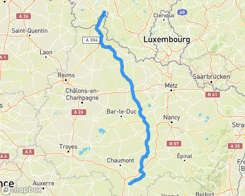 Maasroute -Frankrijk-