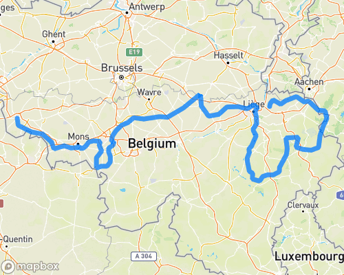 De UNESCO-route met de fiets