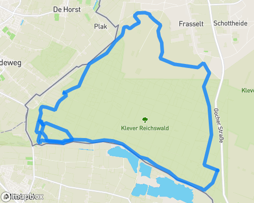Reichswald 24km 450hm Knallen