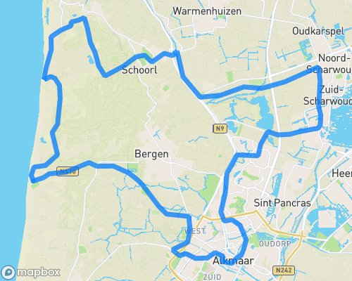 Fietsroute langs land, zee en musea