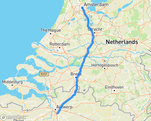 Amsterdam - Antwerpen